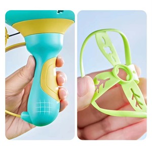 <strong>2025</strong> Kids <strong>New</strong> Outdoor Catching <strong>Flying</strong> Saucer Game <strong>Toy</strong> Fun Multi-person Cartoon Pull String Saucer Launcher <strong>Toy</strong> - Product Image 5