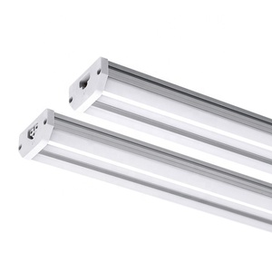 מסחרי linkable <span class=keywords><strong>t5</strong></span> צינור כפול מנורת 6000k מודרני חנות ליניארי הוביל צינור תאורה ליניארי