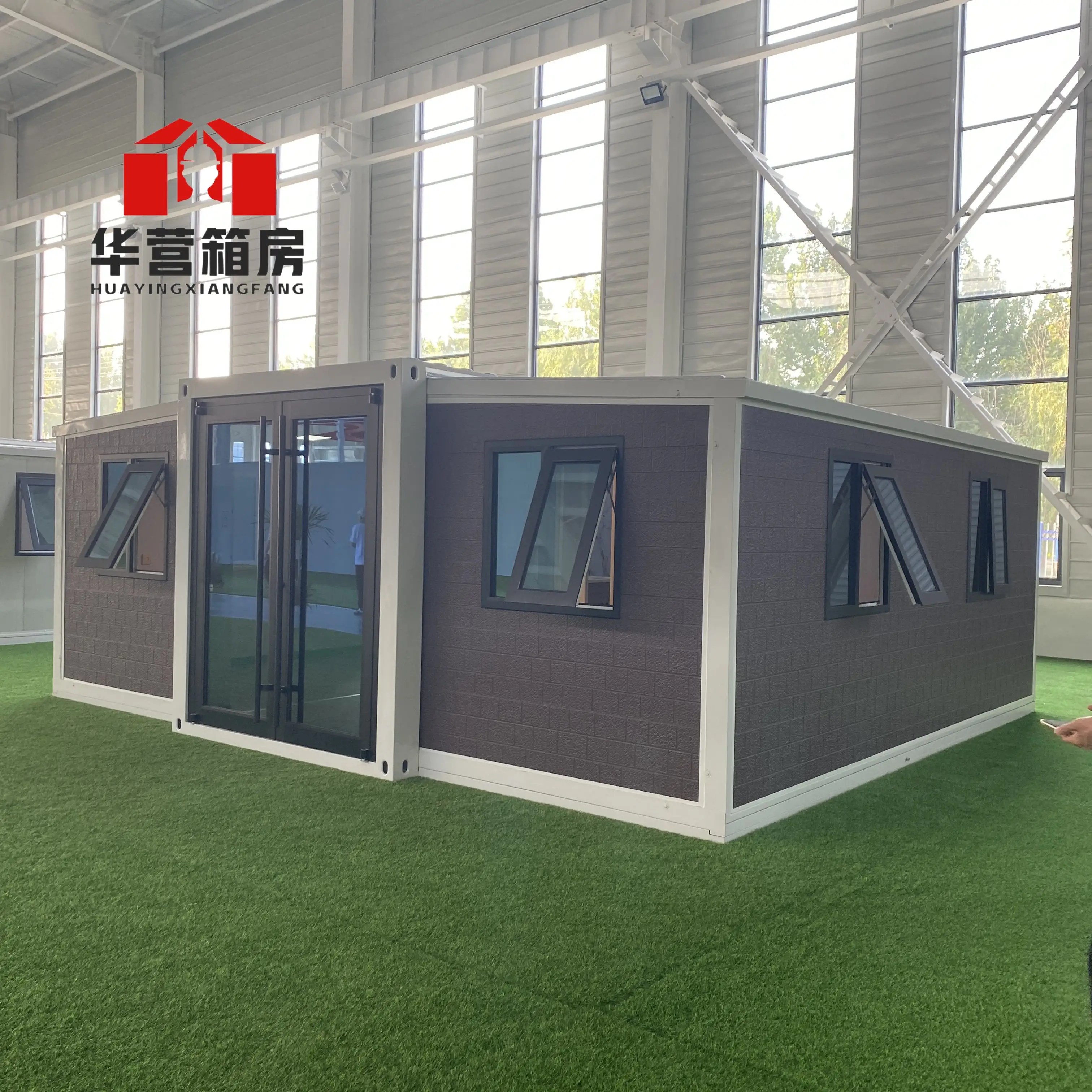 house prefabricated homes container house with customized color mobile homes trailer