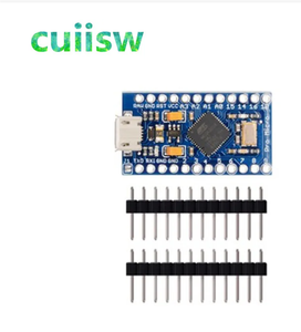 10 pezzi Pro Micro ATmega32U4 5V 16MHz sostituire ATmega328 per arduino Pro Mini con 2 righe Pin intestazione per interfaccia Mini Usb Leonardo - Product Image 2
