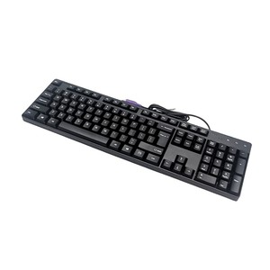 Ergonomic 104-Key Wired Gaming <strong>Keyboard</strong> PS2 Port Factory Price Splash-Proof Design <strong>Numeric</strong> <strong>Keypad</strong> English Language for <strong>Desktop</strong> - Product Image 3
