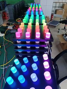 New <span class=keywords><strong>DMX</strong></span> SPI kiểm soát nhôm điểm đèn 3D hướng dẫn cột DJ <span class=keywords><strong>LED</strong></span> hệ thống chiếu sáng cho sân khấu đám cưới - Product Image 6