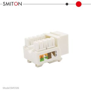 UTP 6类6a类梯形千斤顶RJ45梯形模块 - Product Image 2