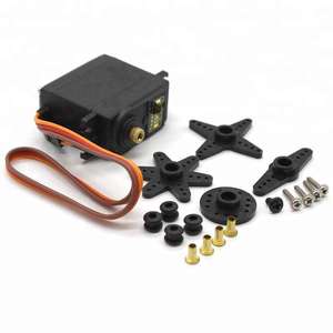 Servomotor für Rc-Modell Raspberry Pi Roboter und Bildung Roboter180 360 Grad Metallgetriebe Hochdrehmoment-Servomotor Mg995