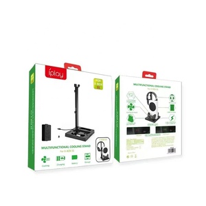 XboxシリーズX Sコンソール充電ステーション2コントローラ付き冷却ファン垂直スタンド & ゲームディスクホルダーゲームアクセサリー - Product Image 4