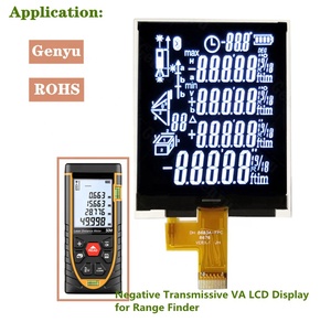 Hochwertiger großer VA-Schwarz-Farbbild schirm Kunden spezifisches Monochrom-Segment-LCD für Monitor-Controller-Geräte