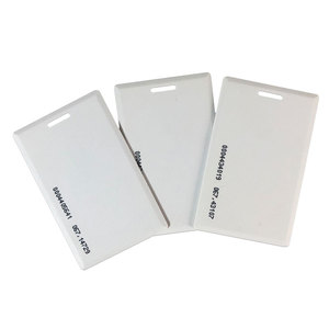 Access Control 1.8mm Hole Punch Universal ID <strong>Clamshell</strong> 125khz <strong>Rfid</strong> Em4100 <strong>Card</strong> - Product Image 3