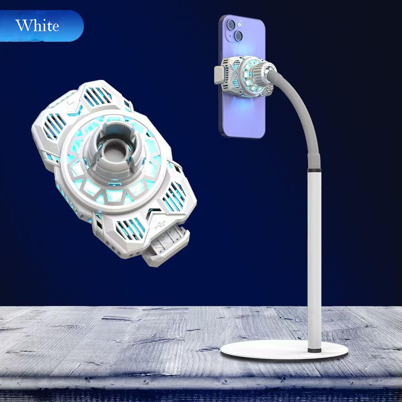 Blanco + soporte de escritorio