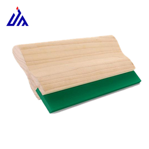 Tay cầm bằng gỗ mang màu xanh, đỏ, vàng, xanh lá cây để in màn hình - Product Image 1