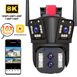 IPC360 Home APP 10X ZOOM 8K PTZ 16MP Wireless 4 Lens Home Security Outdoor Network <strong>IP</strong> WiFi <strong>Camera</strong> Full Color Audio <strong>Recording</strong> - Product Image 2