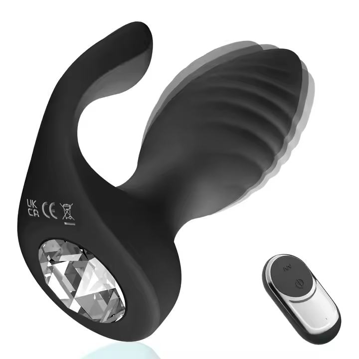 สีดำพร้อมรีโมทคอนโทรล