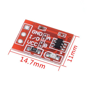 10PCS NEU TTP223 Touch-Button-Modul Kondensator typ Ein kanal iger selbstsicher nder Touch-Schalter-Sensor - Product Image 6