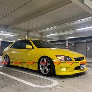レクサスIS200 ABS材料用のTRDスタイルフロントおよびリアバンパーLIPの場合、新しい状態のアップグレードTT支払いに完全に一致します - Product Image 6