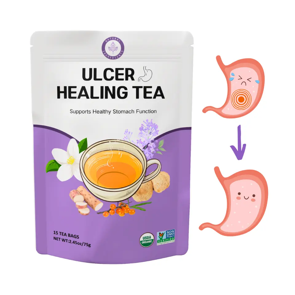 תה מרפא אולקסין באיכות גבוהה פתרון כיב צמחים כיב קיבה תה ניקוי בטן תה מזין