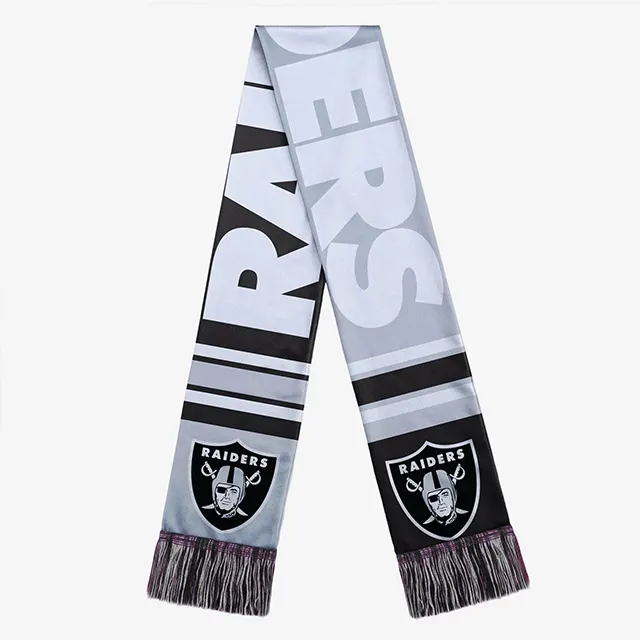 Custom Logo Polyester Printed Team Sport Club Scarf Souvenir American Football Basketball Fan Scarves