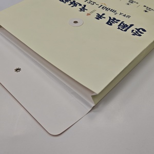 Изготовленный На Заказ конверт упаковочная строка и конверты кнопки с закрытием строки - Product Image 3