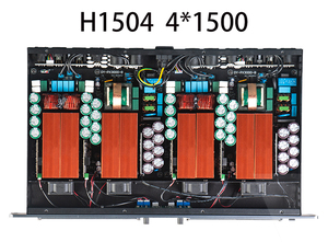 Good Quality OEM H Series 2 Channel /4 Channel 1U Class D Powerful <strong>Output</strong> Sound System Professional Power <strong>Amplifier</strong> - Product Image 5