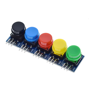 12 X12MM Big Key Modul Big Button Modul Licht Touch Switch Modul mit Hut High Level Ausgang für Arduino oder Raspberry Pi 3