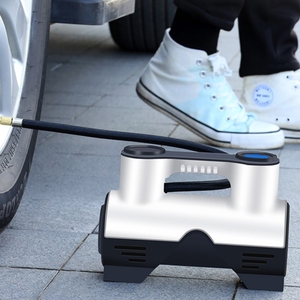 2022 pompa ad aria per auto di nuovo stile con funzione di misurazione della pressione intelligente 12 pompa ad aria automatica per pneumatici con puntatore per auto cablato - Product Image 5