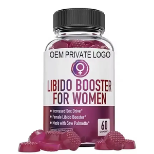 Factory Supply OEM Libido Support for Women With Horny Goat Weed Extract With Maca Epimedium Icariin Herbal Supplement Gummies