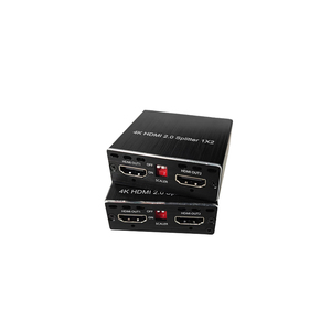 4k @ 60HZ HDMI 2,0 HDMI Splitter 1in 2 out 4:4:4 8bit Scaler Output 3D EDID Management - Product Image 1