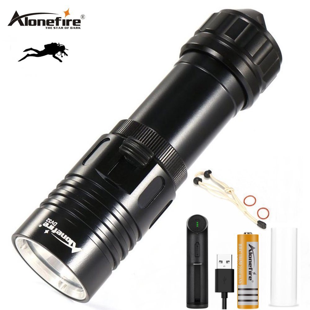 lampe de poche + 18650