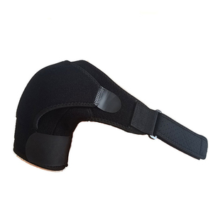 Neoprene vai Cú đúp thể thao có thể điều chỉnh nén vai Cú đúp OEM Logo bảo vệ vai hỗ trợ cho chấn thương - Product Image 4