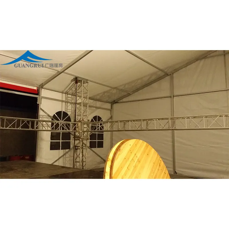 Chất lượng cao sang trọng Trắng PVC marquee lều cho Nhà thờ đám cưới và các bên không thấm nước và chống cháy trên bán triển lãm thương mại lều