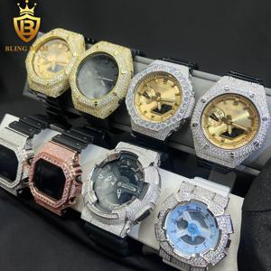Đồ trang sức xa xỉ Trung Quốc Blingdiam Ice Out VVS Moissanite + Đồng hồ. Máy kiểm tra kim cương chất lượng cao dành cho nam và nữ - Product Image 2