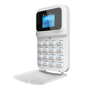 CO01 Compact Stylish 4G Wired Keypad Alarm <strong>System</strong> Flip Cover <strong>Display</strong> Screen Easy Operation for Home 433mhz Door <strong>Sensor</strong> Fire