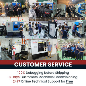 Syntec CNC контроллер наклонная кровать мини CNC токарный станок с осью C - Product Image 4