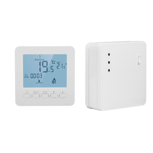 Termostato remoto inalámbrico Digital para calentador de agua, controlador de temperatura programable de 5-2 días, Control remoto, HY02B05RF - Product Image 1
