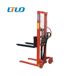 Portable Manual Self <strong>Loading</strong> <strong>Pallet</strong> Lifter Warehouse Hydraulic <strong>Pallet</strong> Stacker - Product Image 3