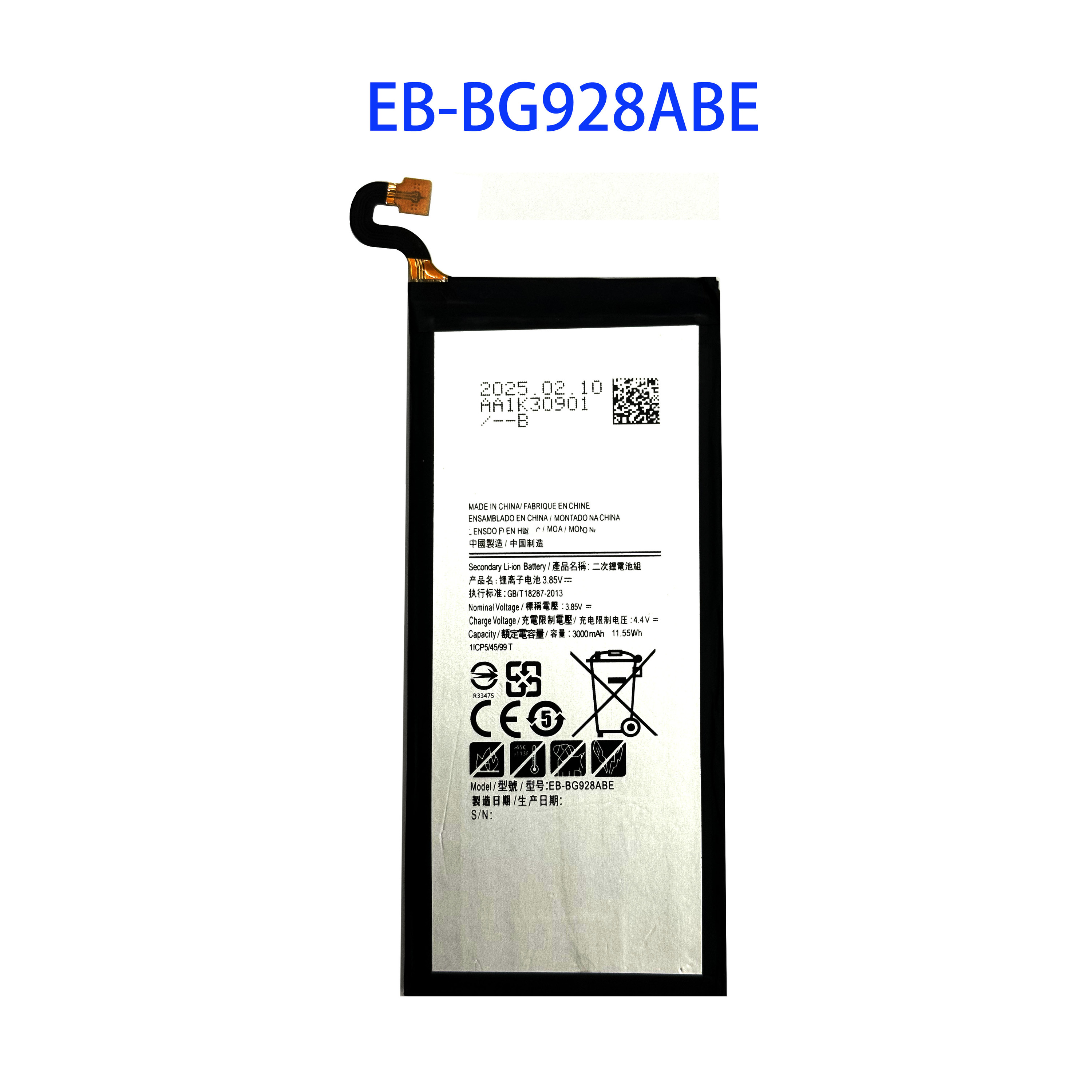 Per Samsung S6EDGE+ (G928F/G928i) EB-BG928ABE