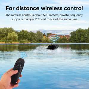 Factory Large Battery Strong Power Dual Motor One-Key Pull Net RC <strong>Toys</strong> Bait Boats With Fish Finder Carp Fishing <strong>Surfer</strong> RC Boat