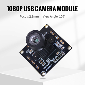 1080P OV2710 2.9mm 100degree distortionless USB HD CMOS 30fps UVC Plug &amp; Play Industrial <strong>Camera</strong> module for video conference - Product Image 3