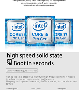 Escritorio barato de fábrica 19,1 21,5 23,8 pulgadas I3 i5 i7 i9 Escritorio Aio de alta velocidad PC de computadora todo en uno