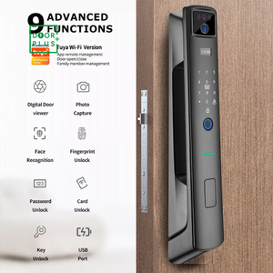 Soorplus Tuya APP telecomando interfono vocale 3D riconoscimento del volto Smart Lock con Password di impronte digitali della fotocamera Smart Lock - Product Image 2