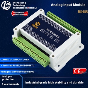 Módulo de adquisición analógica de control industrial para aislamiento RS485 0-5V/0-30V Voltaje 4-20mA Corriente para PLC PAC Dedicado - Product Image 5