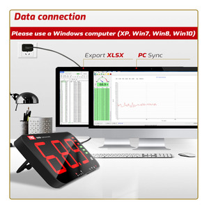 OEM ODM TASI TA653B Noise Meter, Decible Meter, Large LCD Wall Mounted Digital Sound Level Meter USB - Product Image 2