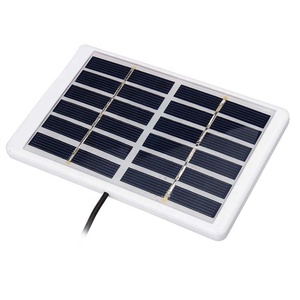 BUHESHUI 1.2W 6V PET lamine Polycrystalline GÜNEŞ PANELI ile mikro USB çıkış su geçirmez güneş pili kablo uzunluğu 3m - Product Image 3