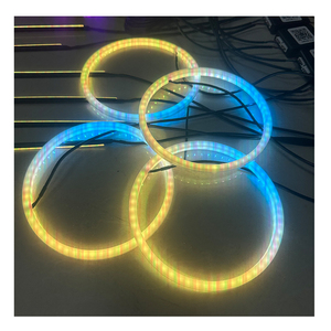 Yeni stil araba Led lamba 22 in 1/20 in 1/18 in 1 iç Led araba akrilik ortam işığı kiti 98% araba için için uygun - Product Image 6