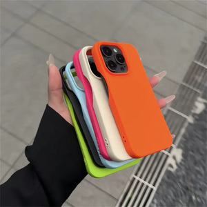 Apple 16 pro max電話ケース、iPhone 15 Promax超薄型14 Proハーフパック、13 Proに適した無地のスキンテクスチャマット - Product Image 3