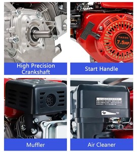 เครื่องไถพรวน210CC 7.5HP 4จังหวะเครื่องไถพรวน170F-6เครื่องยนต์เบนซินเพื่อการเกษตร - Product Image 2