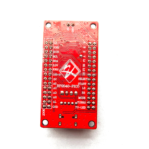Tablero rojo USB Zero Delay para PC/ PS4 /IOS/PC/PS3/Android SDK Teclado Arcade Stick Game Machine DIY Kit Player SANWA Button