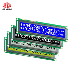 Benutzer definierte Größe 20x2 LCD-Bildschirm Gelb Grün Hintergrund beleuchtung Blau Schwarz Zeichen Ideal für eingebettete Systeme Unterhaltung elektronik - Product Image 2