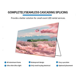 Super Slim <strong>Light</strong> Weight P1.6 P1.8 P2 P2.5 Full Color LED Poster Display Screen 640mm X 1920mm - Product Image 5