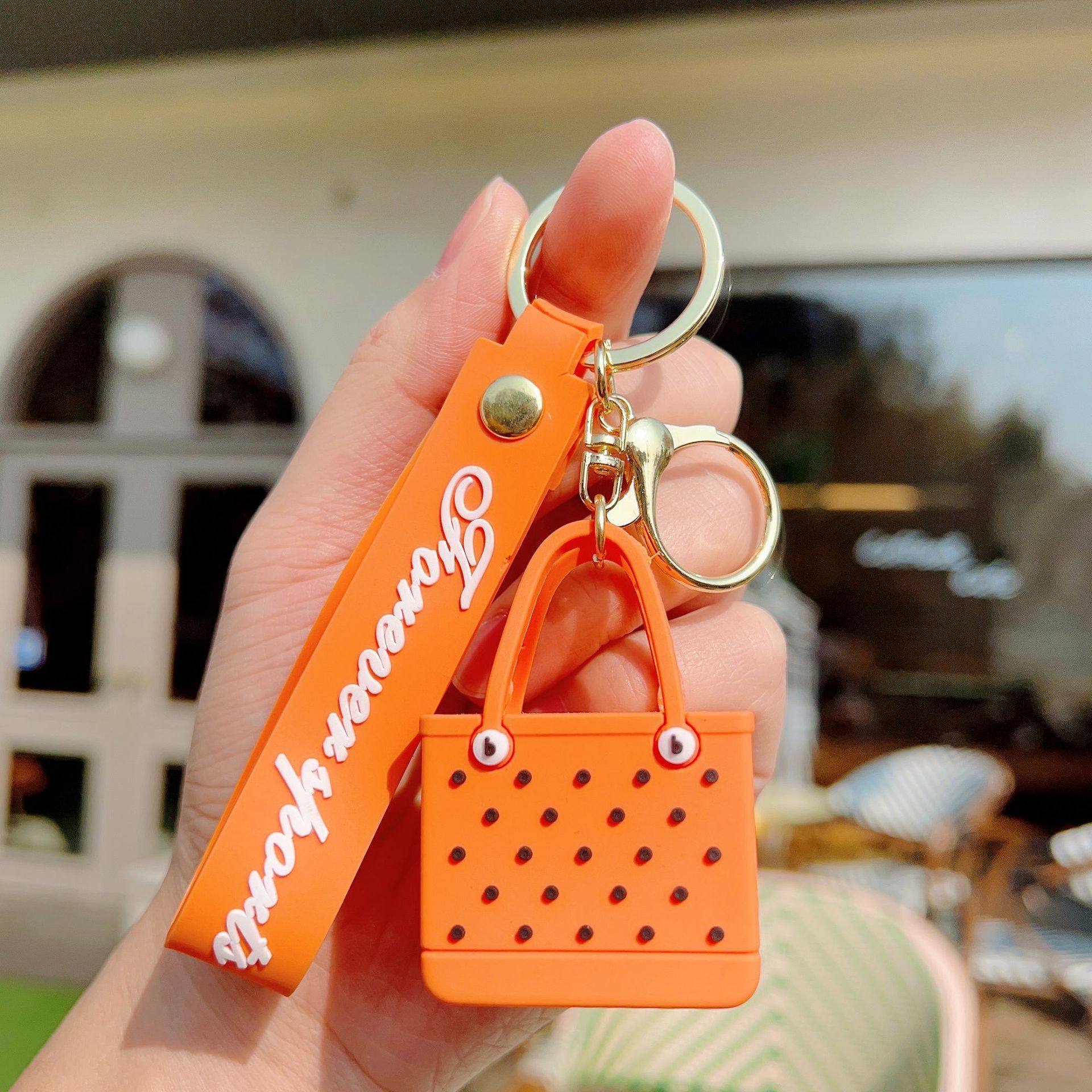 Sac de plage grotte - orange