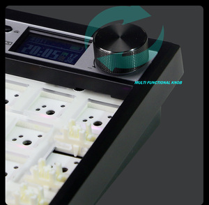 GMK104 <strong>Programmable</strong> DIY <strong>Mechanical</strong> <strong>Keyboard</strong> Set With Screen and Control Knob TypeC 2.4Ghz BT5.0 Perfectly for Gamers - Product Image 6