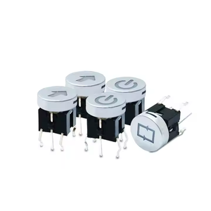Hochwertiger heißer Verkauf mit LED-Licht 6-poliger Minisc halter Knopfsc halter Taktsc halter für elektronisches Zubehör - Product Image 1